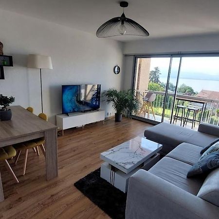 Appart Cosy Avec Vue Sur Le Lac Leman Évian-les-Bains Eksteriør bilde