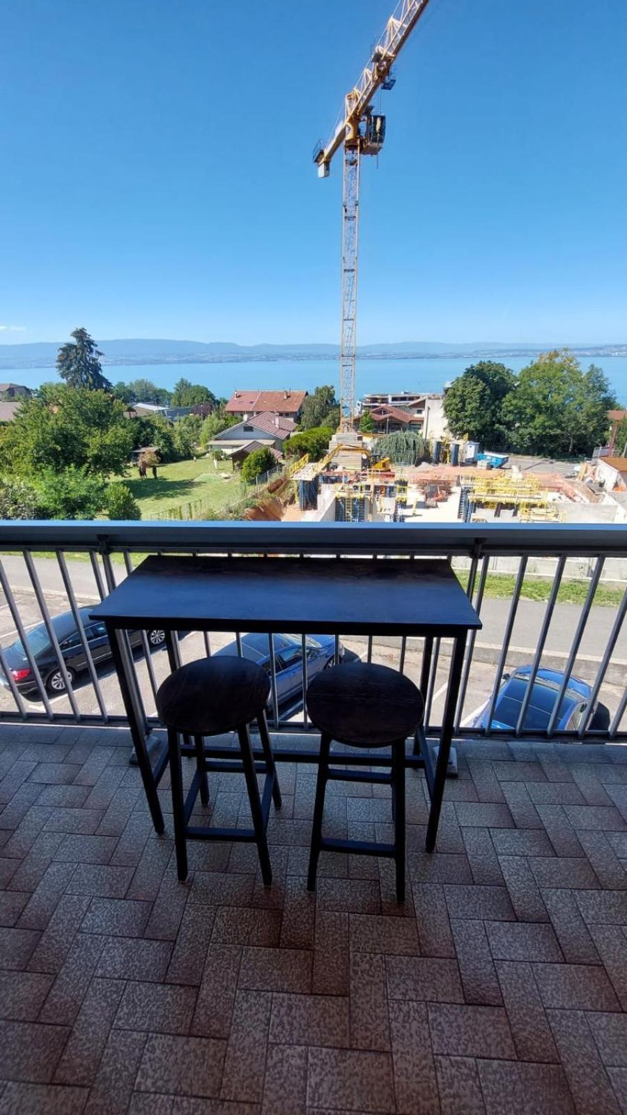 Appart Cosy Avec Vue Sur Le Lac Leman Évian-les-Bains Eksteriør bilde